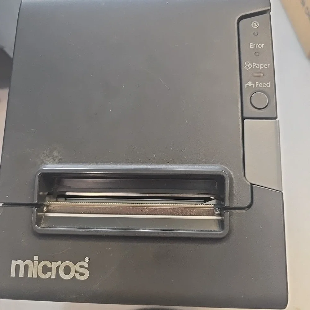 Epson Micros TM-T88V M244A Serial Thermal POS Receipt Printer Lot‎ Of 2